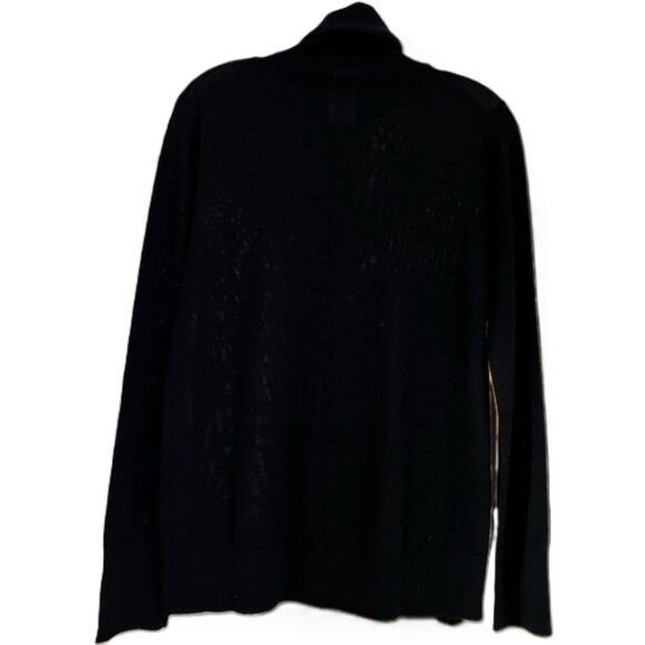 Gap Extra Fine Merino Wool Sweater In Black, S - Picture 4 of 8